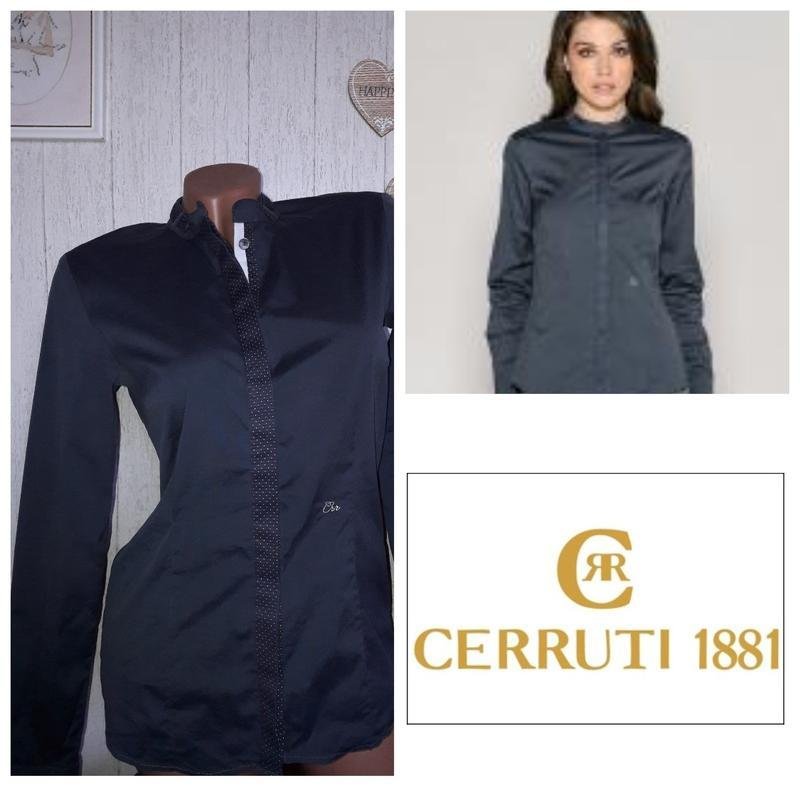 Damen Cerruti Hemd Grau Baumwolle 34