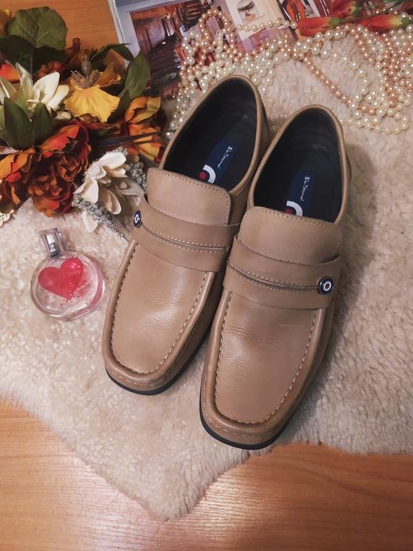 Uomo Ben Sherman Scarpe Marrone Pelle 44