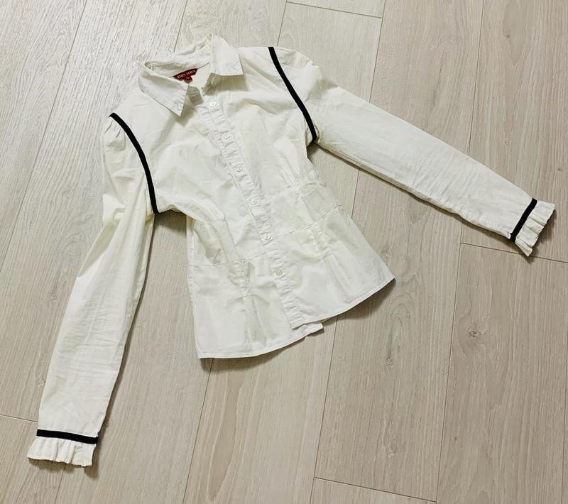 Femme Eton Chemise Blanche 34 / XS / 42
