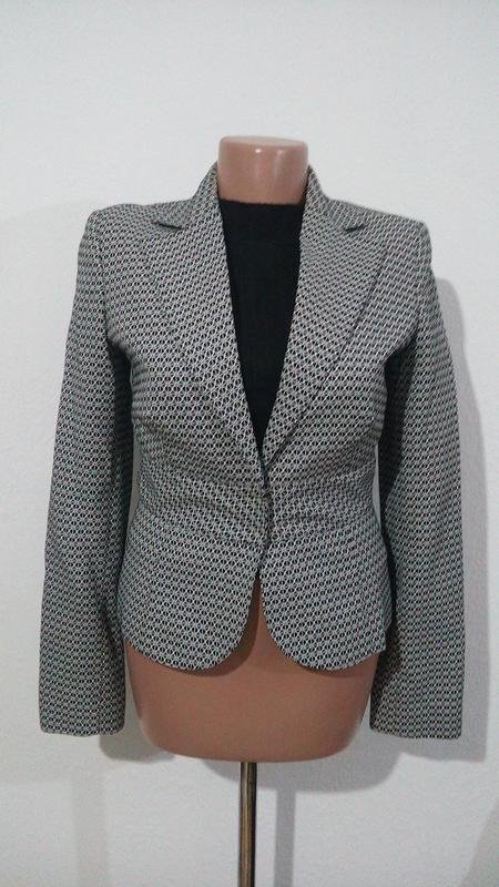Damen Cerruti Sakko Schwarz Baumwolle 36