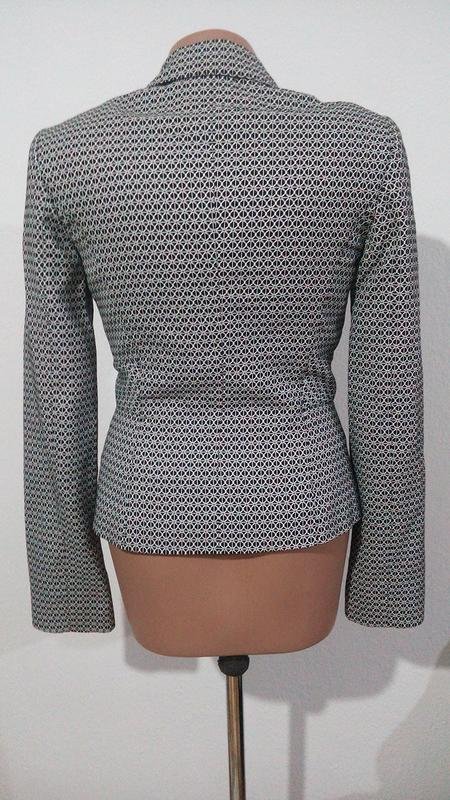 Damen Cerruti Sakko Schwarz Baumwolle 36