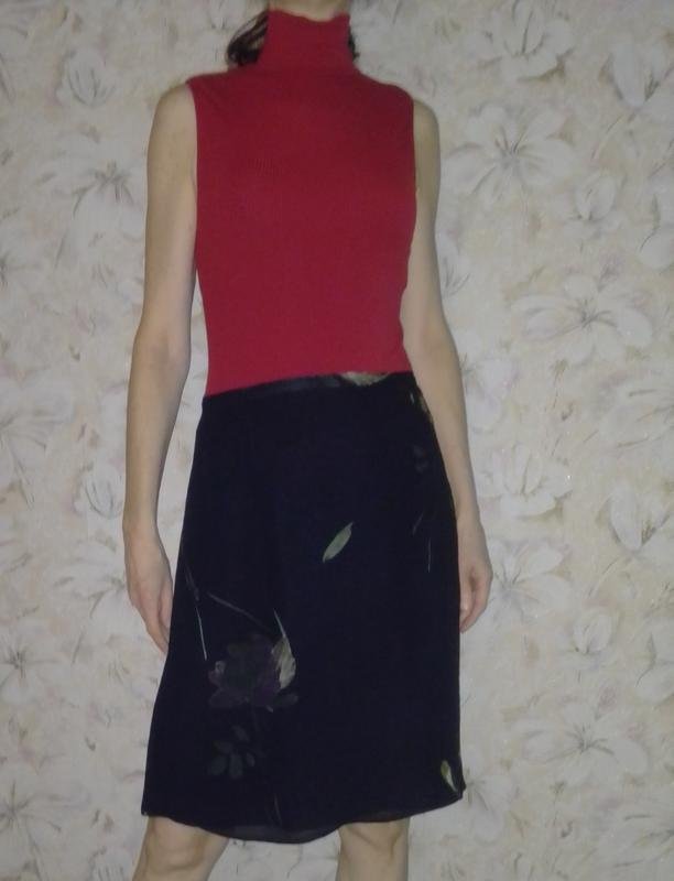 Women Cacharel Skirt Black Viscose 36 / S / 44