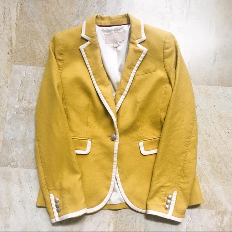 Damen Banana Republic Sakko Gelb M