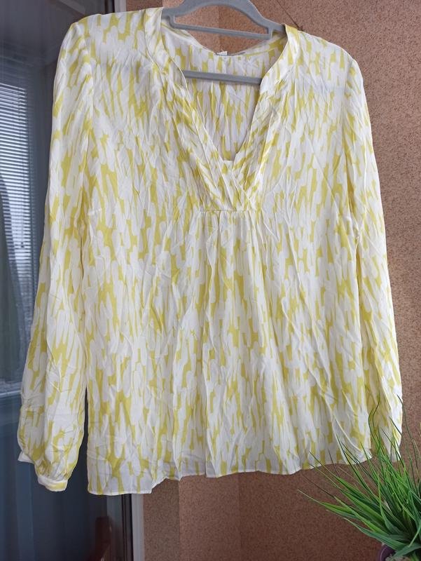 Femme Boden Chemisier Jaune Viscose 44 / XXL / 52