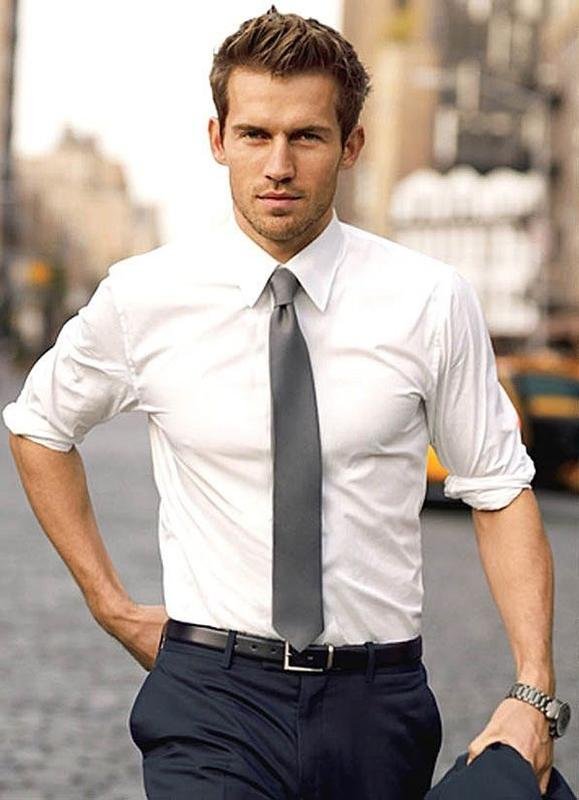 Homme DKNY Chemise Blanche Autre