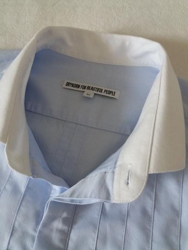 Herren DRYKORN Hemd Weiß Baumwolle 38 / M / 46