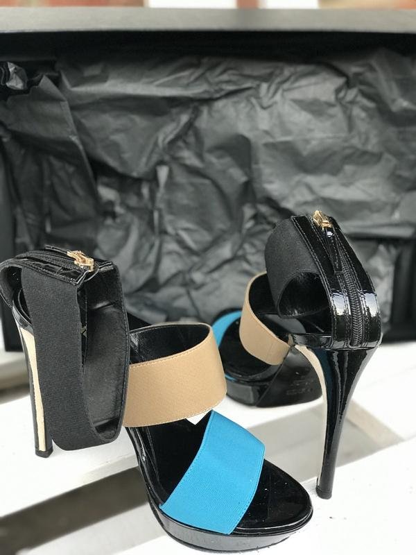 Femme Fendi Talons Beige Cuir 37
