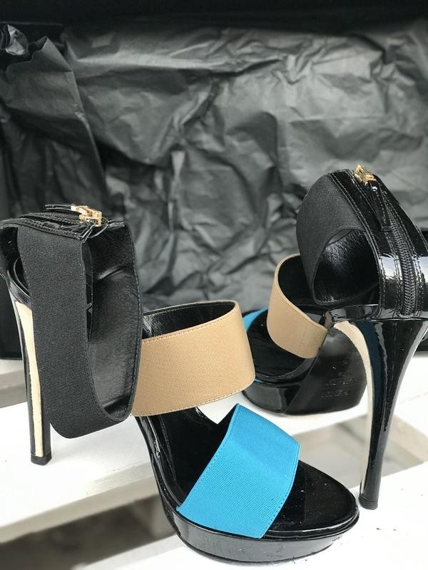 Femme Fendi Talons Beige Cuir 37