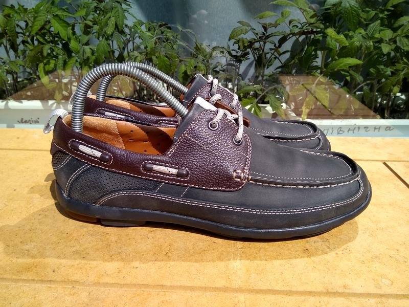 Men Clarks Loafers Navy 41