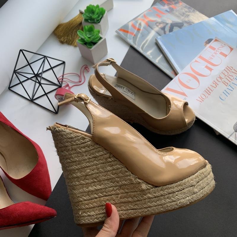 Женские Jimmy Choo Босоножки Бежевые 35