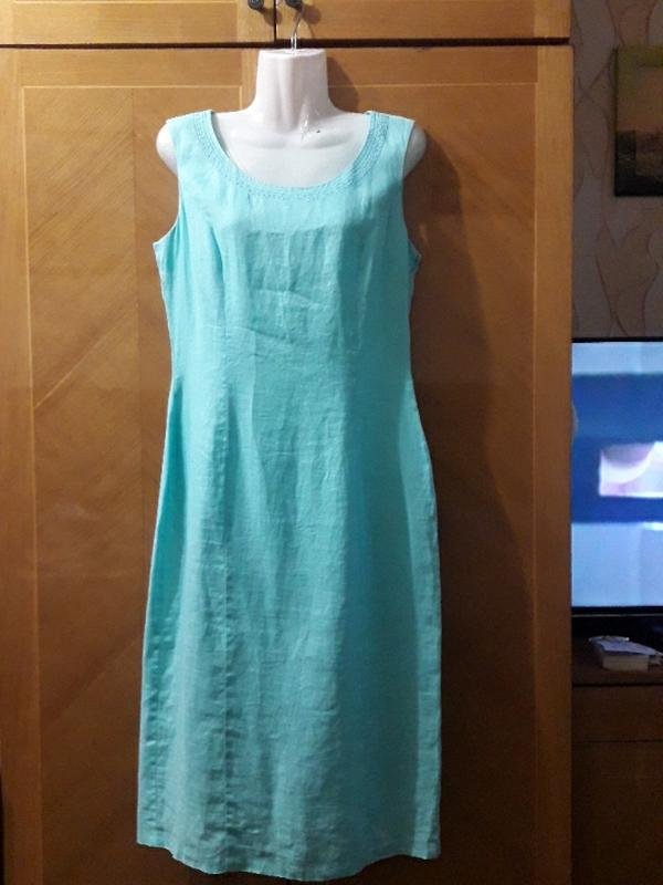 Femme Betty Barclay Robe Multicolore Lin 38