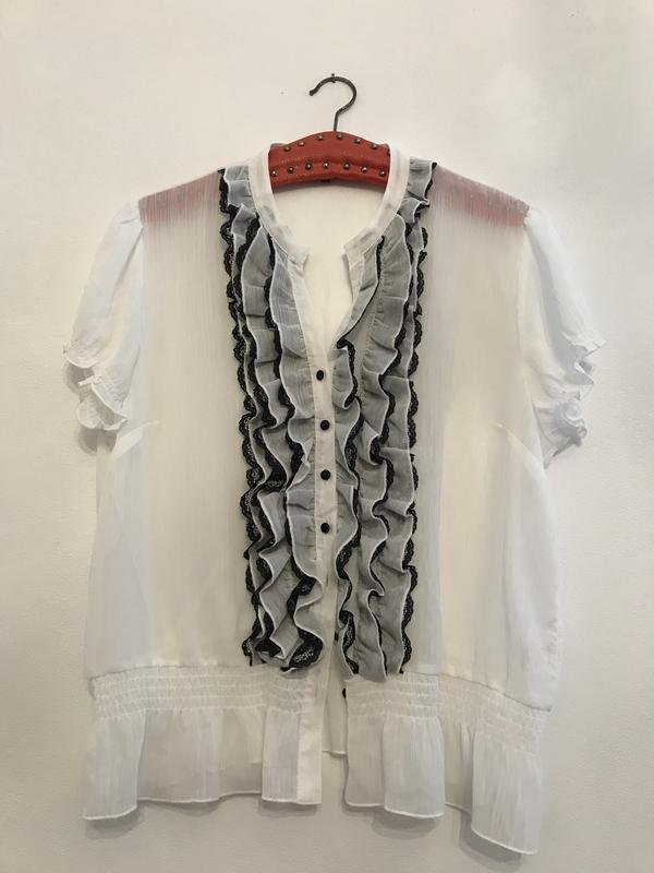 Femme Eton Chemise Blanche 40 / L / 48