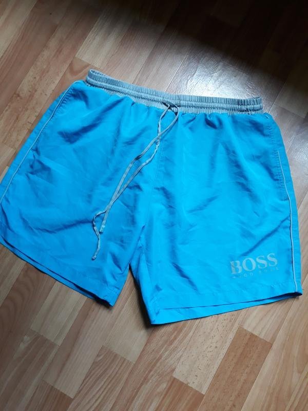 Мужские Hugo Boss Шорты Тёмно-синий 30