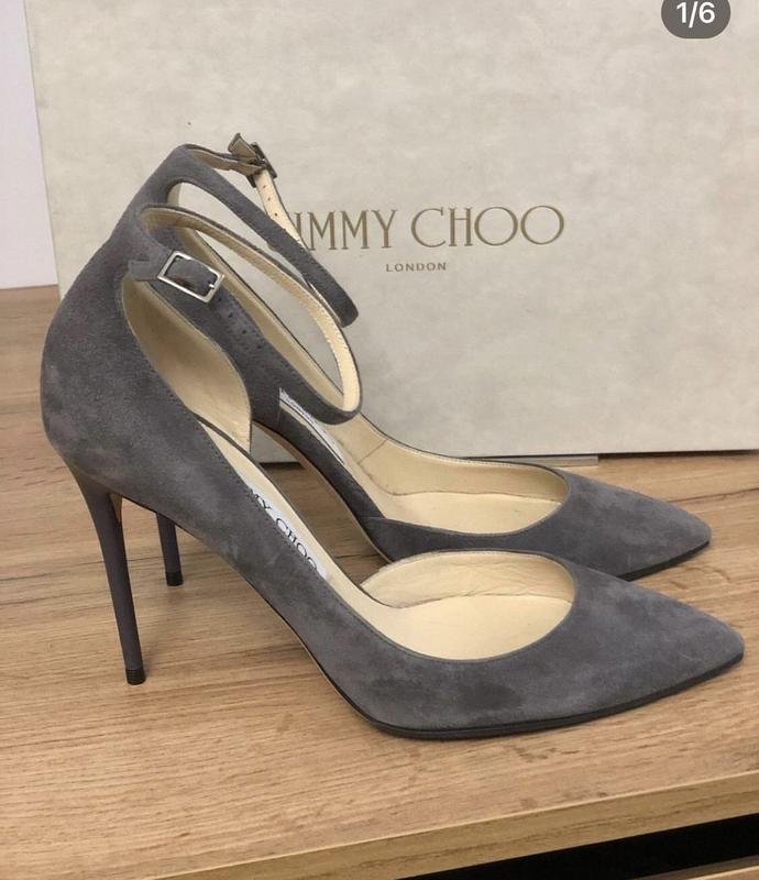 Женские Jimmy Choo Туфли Серый 37.5