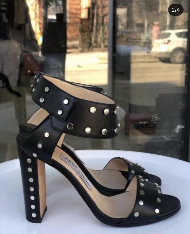 Женские Jimmy Choo Босоножки Чёрный 36.5
