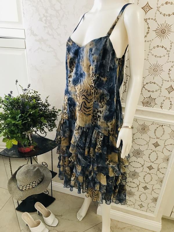 Femme Betty Barclay Robe Multicolore Chiffon 36