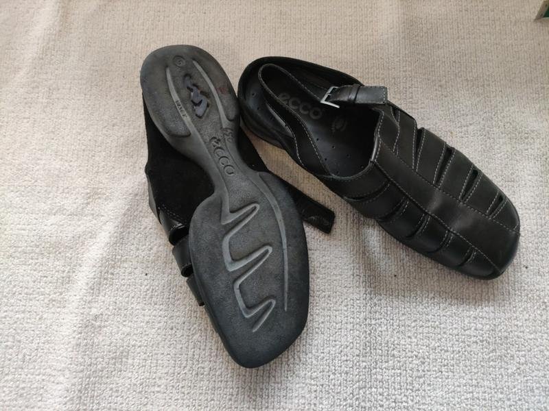 Herren Ecco Sandalen Schwarz 38