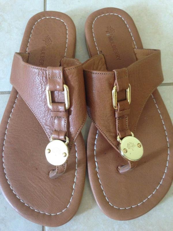 Женские Mulberry Босоножки Коричневый
