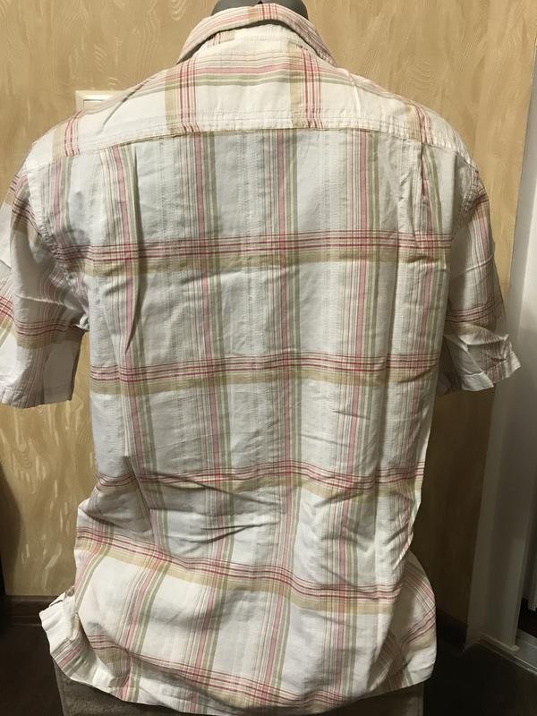 Мужской American Vintage Рубашка Белая Хлопок 42 /