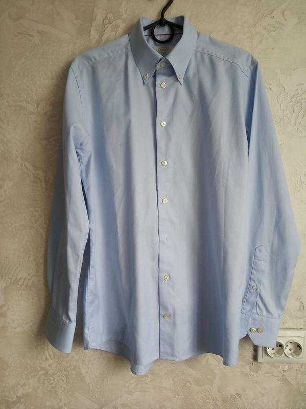 Мужской Eton Рубашка Голубая 34 / XS / 42