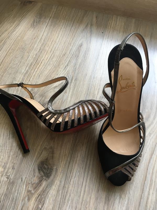 Damen Christian Louboutin Absätze Schwarz 38.5