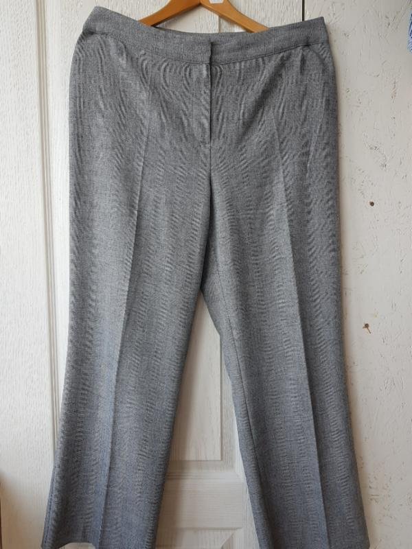 Damen Hosen Grau Polyester 42
