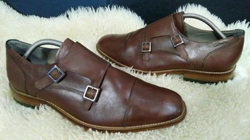 Uomo Clarks Tacchi Marrone Pelle 43