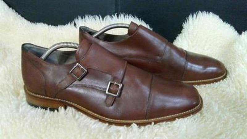 Uomo Clarks Tacchi Marrone Pelle 43