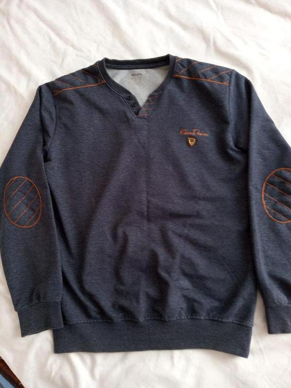 Men Khan Raglan Grey Polyester 38 / M / 46