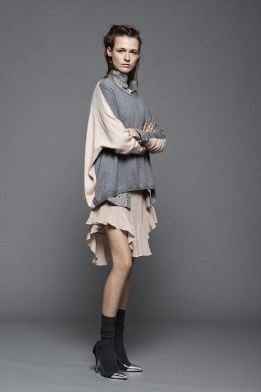 Women Custommade Dress Pink Silk 34 / XS / 42