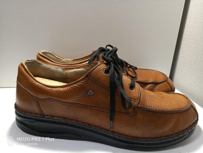 Комфортные кожаные туфли finn comfort germany 45-46