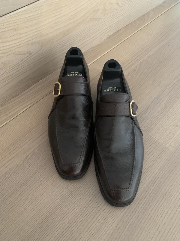 Мужские ARTIOLI Туфли Коричневый Кожа 42