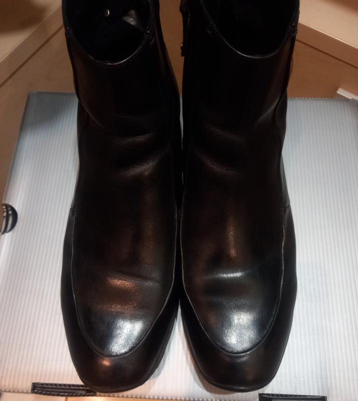 Damen Bally Stiefel Schwarz Leder 40.5