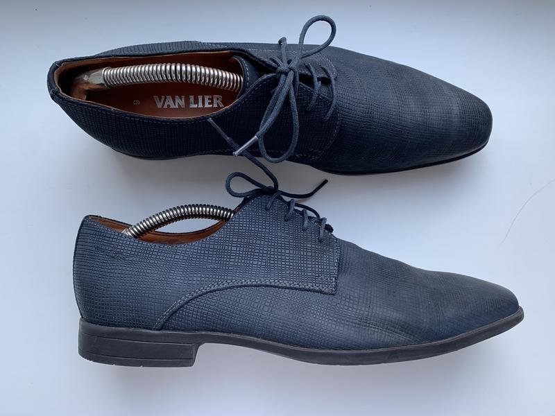 Herren Dries Van Noten Absätze Marineblau Leder 42