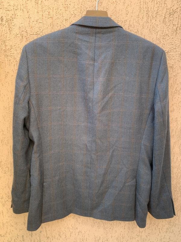 Men Dries Van Noten Blazer Grey Wool 38 / M / 46