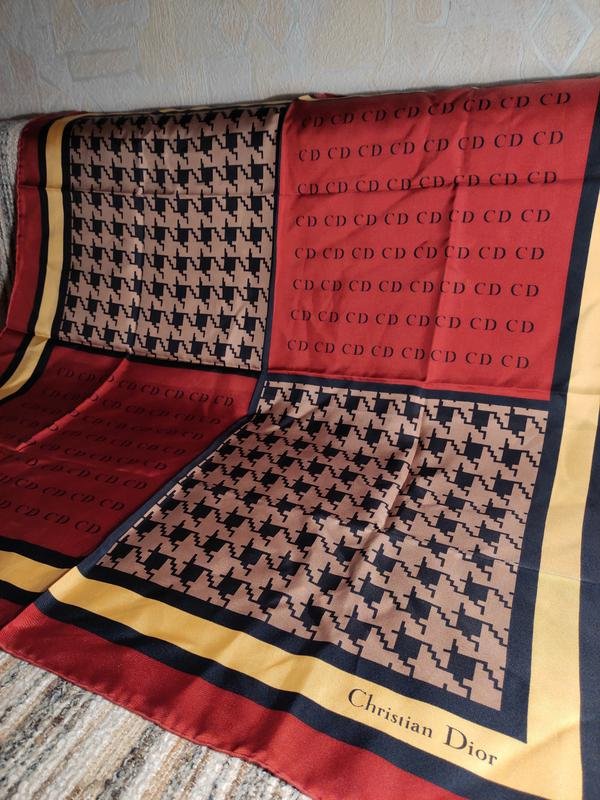 Damen Christian Dior Schal Mehrfarbig Seide