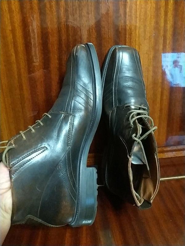 Мужские Bugatti Ботинки Коричневый Кожа 42