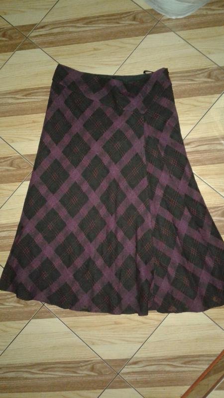 Women Corneliani Skirt Purple Wool 38 / M / 46