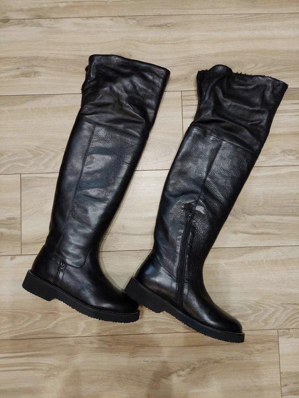 Damen Carlo Pazolini Stiefel Schwarz Leder 36