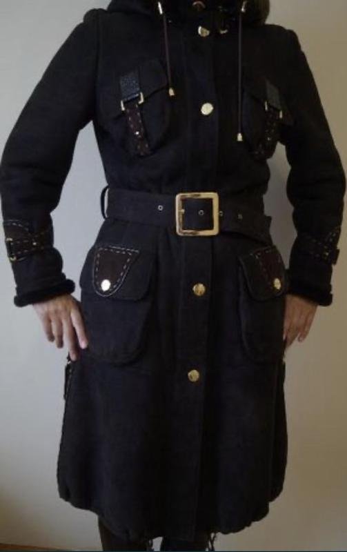 Femme Carvela Manteau Marron Suède 38 / M / 46