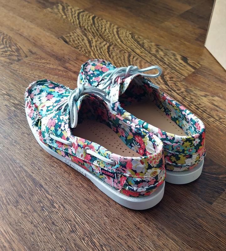 Женские Sebago Лоферы Разноцветный Текстиль 37