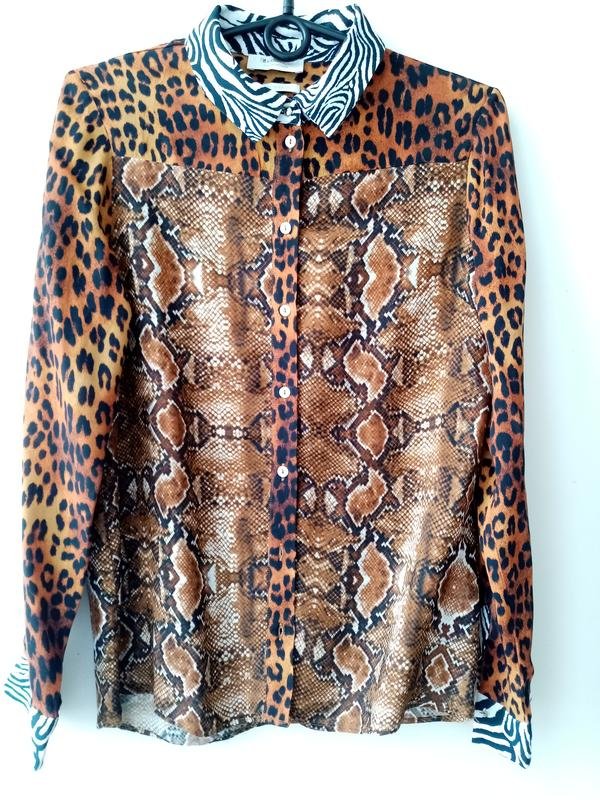 Donna Rich & Royal Camicia Nera Viscosa XS