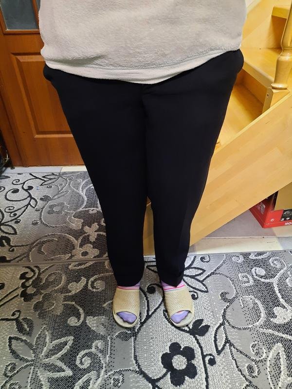 Женские Benvenuto Брюки Чёрный 44 / XXL / 52