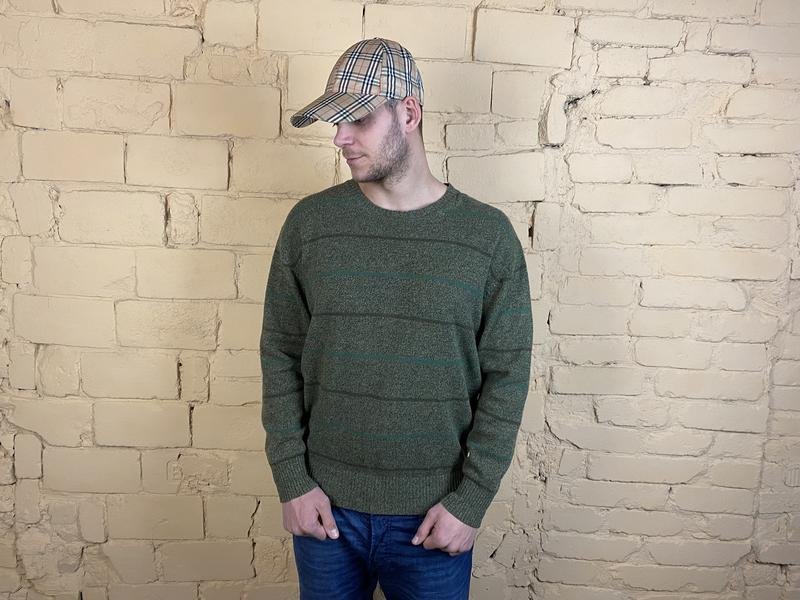 Homme Daniel Hechter Pull Kaki Laine 42 / XL / 50