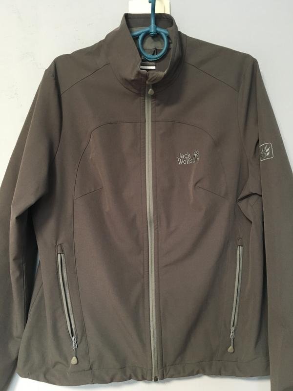 Uomo Jack Wolfskin Maglione Kaki Poliestere 38 / M