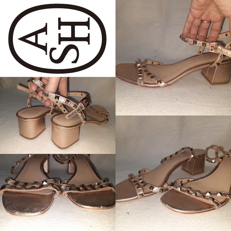 Женские Ash Босоножки Золотистый Кожа 40