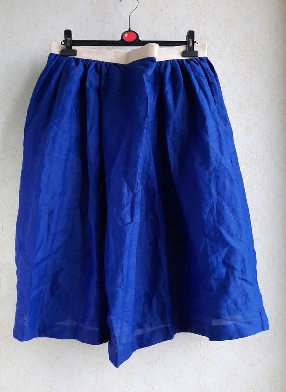 Women Junya Watanabe Skirt Navy Cotton 34 / XS /
