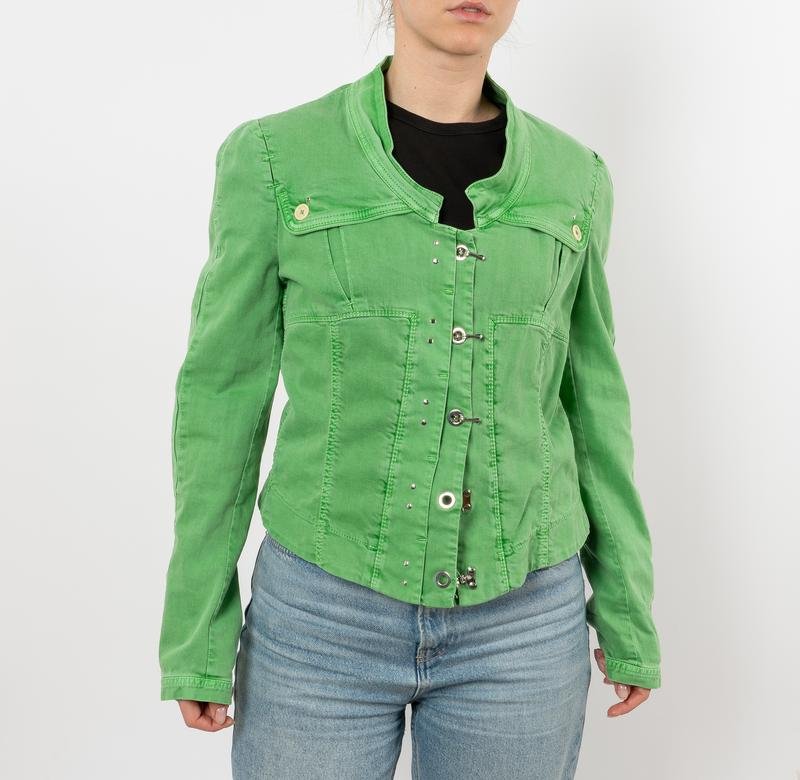 Damen Marithé + François Girbaud Jacke Grün 40 / L