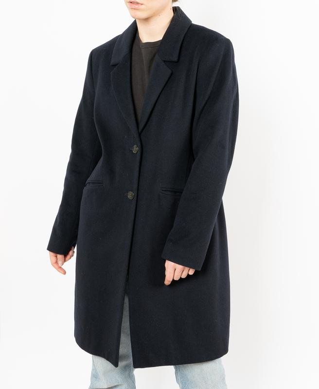 Женское Gant Пальто Синий Шерсть 40 / L / 48