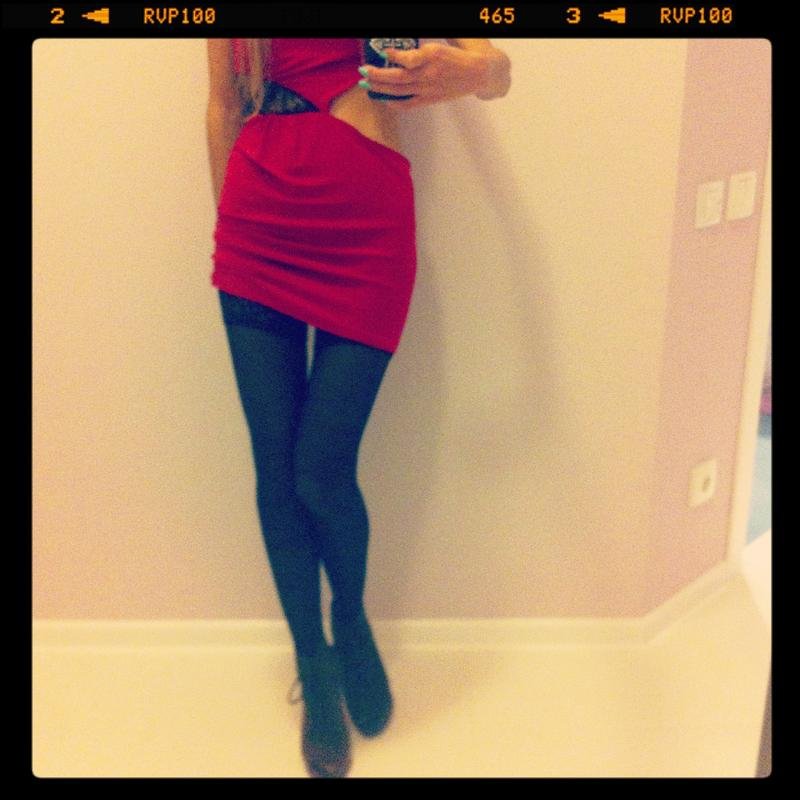 Femme Fendi Robe Rouge 34 / XS / 42